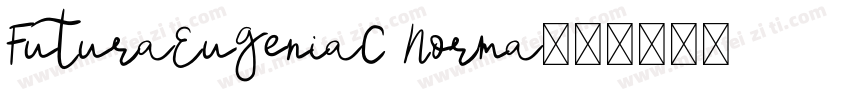 FuturaEugeniaC Norma字体转换
